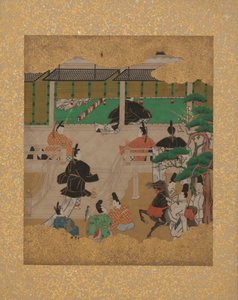 Doce Escenas del Cuento de Genji, mediados del siglo XVII de Unbekannt