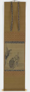 Dos sabios chinos cerca de una roca saliente, período Edo, 1615-1868 de Unbekannt