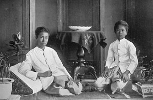 Dos caballeros siameses, 1902 de Unbekannt