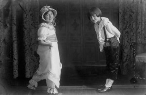 Dos niños, siglo XX de Unbekannt