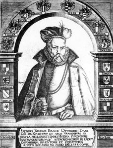 Tycho Brahe, astrónomo danés, c1586 de Unbekannt
