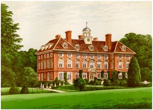 Parque Tyttenhanger, Hertfordshire, hogar de la Condesa de Caledon, c. 1880 de Unbekannt