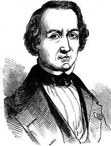 UJJ Leverrier, astrónomo francés que calculó la posición del planeta Neptuno en 1846-1847