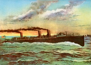 USS Porter, torpedero americano, 1898 de Unbekannt