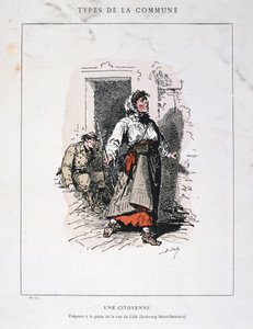 Una Ciudadana, Comuna de París, 1871