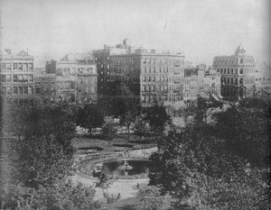 Union Square, Nueva York, c. 1897 de Unbekannt