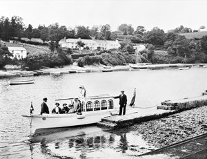 Reino Unido: Una vista del río Fal. Feock, Cornwall de Unbekannt