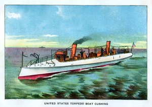 Torpedero estadounidense Cushing, 1890s