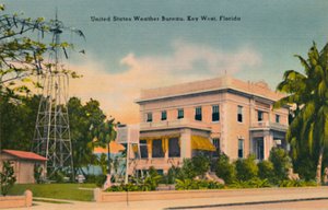 Oficina Meteorológica de los Estados Unidos, Key West, Florida, c1940s de Unbekannt