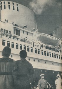Admiración universal fue otorgada a la excelente actuación del Bremen, 1936