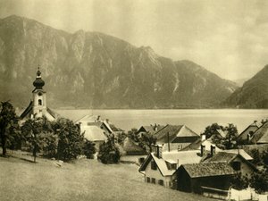 Unterach am Attersee, Alta Austria, c. 1935 de Unbekannt