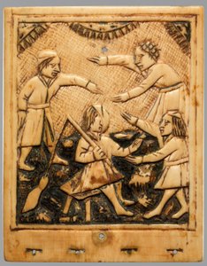 Hoja superior de reloj de sol, alemán, ca. 1500 de Unbekannt