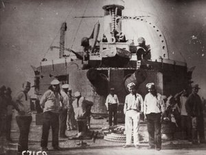 Levantamiento en el acorazado Potemkin, Constanza, Rumanía, 1905 de Unbekannt