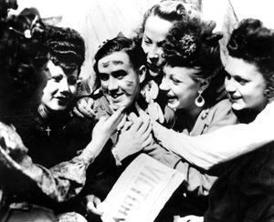 Celebraciones del Día VE, París, 8 de mayo de 1945