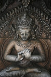 Vairochana, quinto Buda, Katmandú, Nepal de Unbekannt