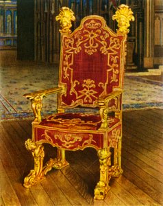 Silla de estado veneciana, finales del siglo XVII, 1938