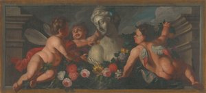 Venus rodeada de amores de Unbekannt