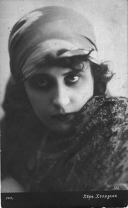 Vera Kholodnaya, actriz de cine mudo rusa, 1916 de Unbekannt