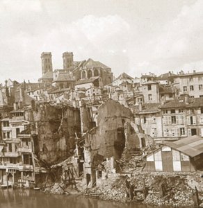 Verdún, norte de Francia, c1916-c1918