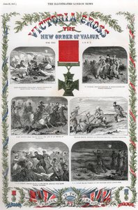 Cruz Victoria, premio británico por valentía, 1857 de Unbekannt