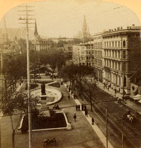 Plaza Victoria, Montreal, Canadá, 1904 de Unbekannt