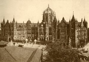 Estación Victoria, Bombay, 1930 de Unbekannt