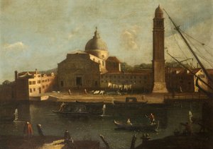Vista de Venecia - La Iglesia de Il Redentore de Unbekannt