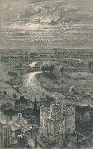 Vista desde la Torre Redonda, 1895