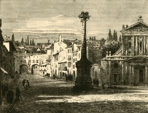 Vista en Milán, 1890 de Unbekannt