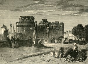 Vista en Nantes, 1890 de Unbekannt