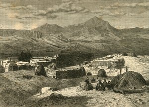 Vista en el sur de Armenia de Unbekannt