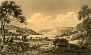 Vista en el Carse de Gonrie, 1802 de Unbekannt