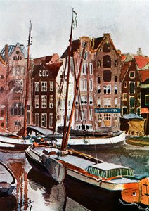 Vista de Ámsterdam, 1907 1911-1912 de Unbekannt