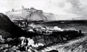 Vista de Dover desde el acantilado de Shakespeare