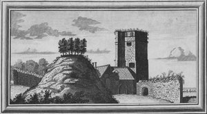 Vista del Castillo de Oxford, 1769 de Unbekannt