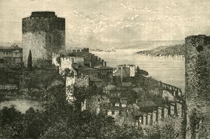 Vista del Bósforo: El Castillo de Europa, 1890