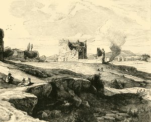 Vista de la Campagna desde la Via Appia, 1890 de Unbekannt