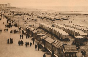 Vista de la Explanada hacia el Palace Hotel y Cabinas, c1928 de Unbekannt