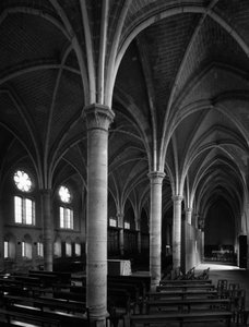 Vista de la antigua abadía cisterciense Notre Dame d