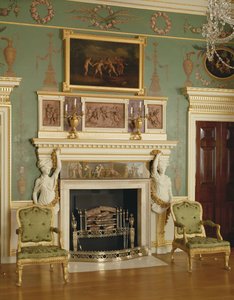 Vista del interior, Spencer House, Londres