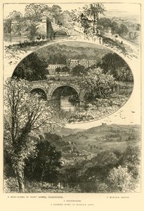 Vistas en Chatsworth y Matlock, 1898 de Unbekannt