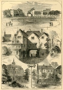 Vistas en Highgate, c1876 de Unbekannt