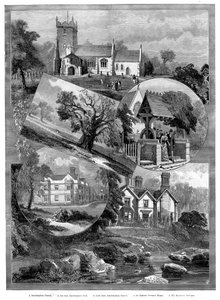 Vistas de Sandringham, Norfolk, 1887 de Unbekannt