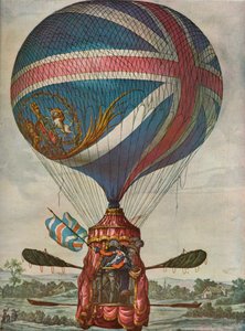 Segundo globo de Vincent Lunardi: 3 de mayo de 1785, 1937