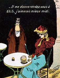 Postal francesa vintage de Unbekannt
