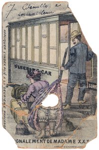 Postal francesa vintage, c1900 de Unbekannt