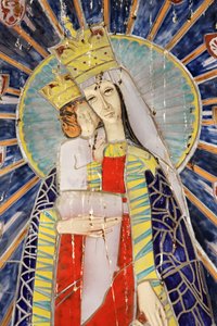 Virgen y niño. Polonia. Basílica de la Anunciación, Nazaret de Unbekannt