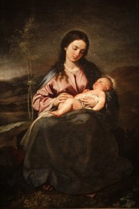Virgen y niño por Alonso Cano, Madrid, España