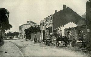 Visé en manos de los alemanes, 1919 de Unbekannt