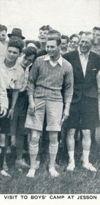 Visita al campamento de chicos en Jesson, c1935 1937 de Unbekannt
